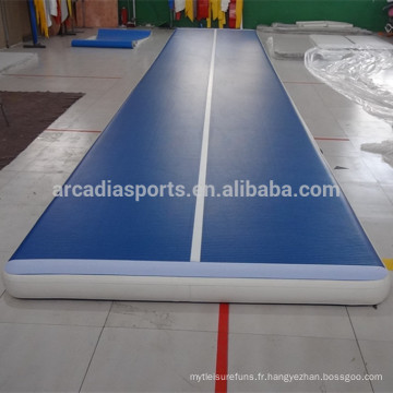 Tapis gonflables de forme physique de gymnase de plancher de ressort de gymnastique de prix d&#39;usine à vendre